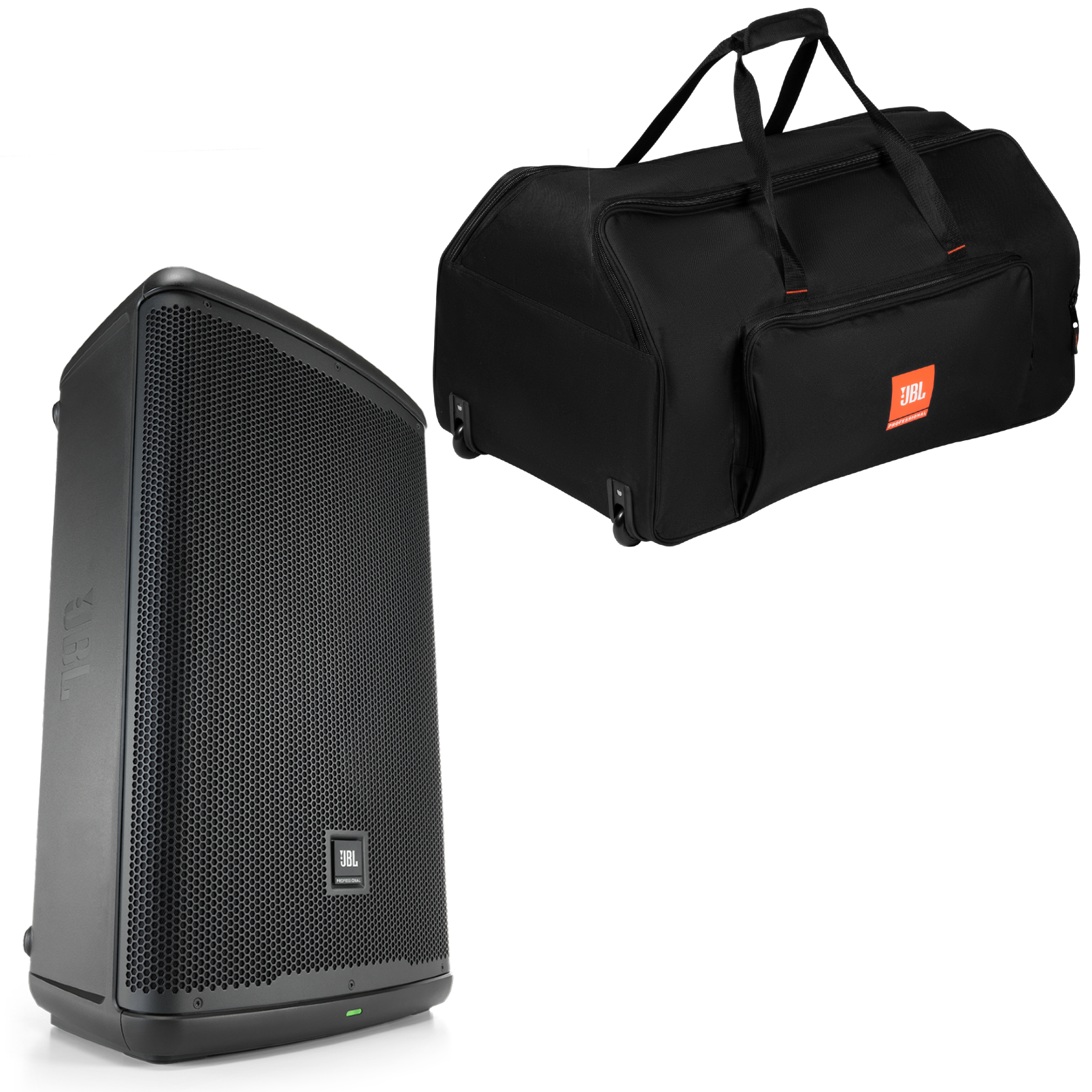 JBL EON715 + Tote Bag with Wheels Bundle